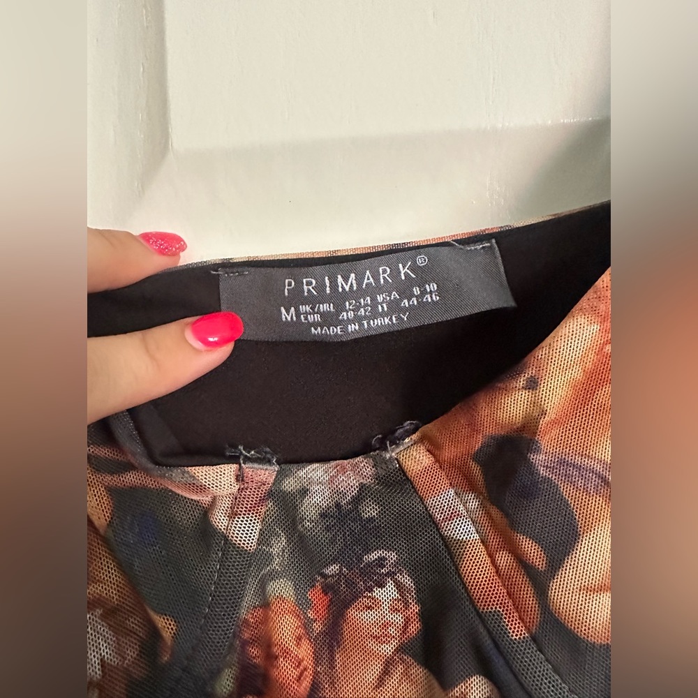 Primark Underwire Mesh Renaissance-Style Mini Dress - Picture 4 of 6